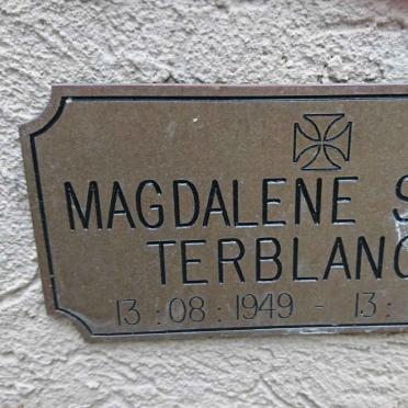 TERBLANCHE Magdalene Stella 1949-2014
