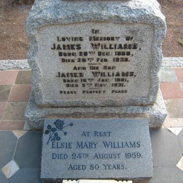 Murraysburg Williams James_James and Elsie