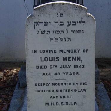 MENN Louis -1943