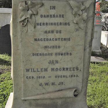 MOORREES Jan Willem 1812-1893