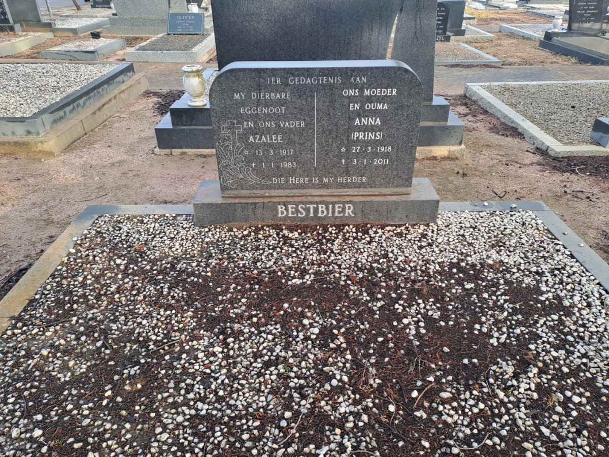 BESTBIER Azalee 1917-1983 & Anna PRINS 1918-2011