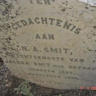 SMIT N. A. 1833-1884