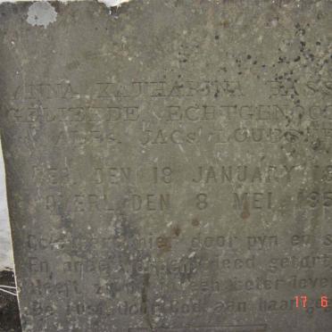 BASSON Anna Katharina 1810-1855