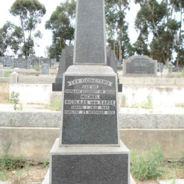 AARDE Michiel Nicolaas, van 1845-1926