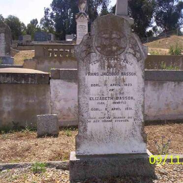 BASSON Frans Jacobus -1923 &amp; Elisabeth SIEBRITS -1931