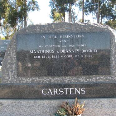 CARSTENS Marthinus Johannes 1925-1966