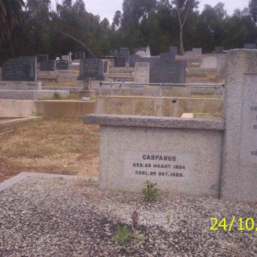 GREEFF Casparus, de 1894-1928