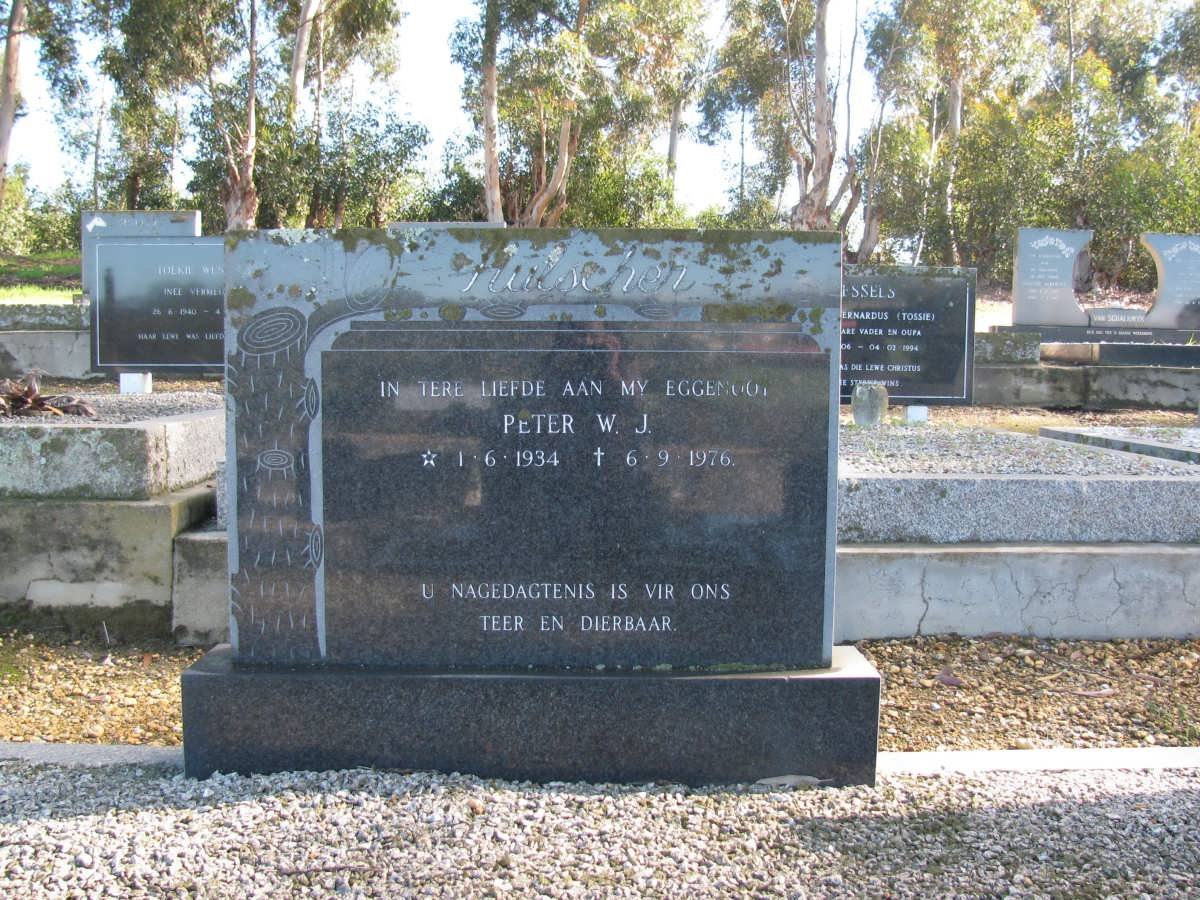 HULSCHER Peter W.J. 1934-1976