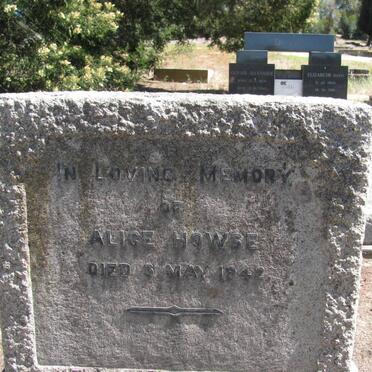 HOWSE Alice -1942