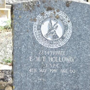 HOLLOWAY E.W.F. -1941