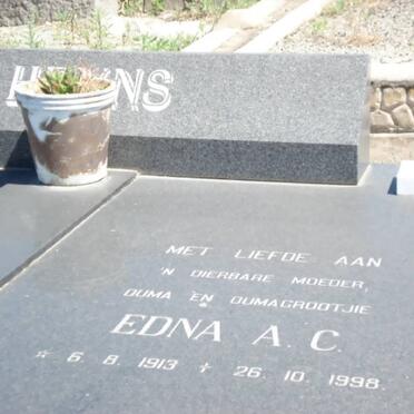 HEYNS Edna A.C. 1913-1998