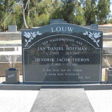 LOUW Jan Daniel Hoffman 1915-1993 :: LOUW Hendrik Jacob Theron 1925-1955