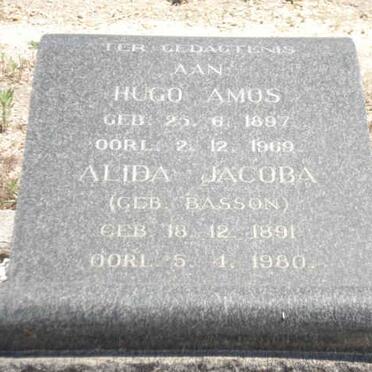 LOUW Hugo Amos 1897-1969 &amp; Alida Jacoba BASSON 1891-1980