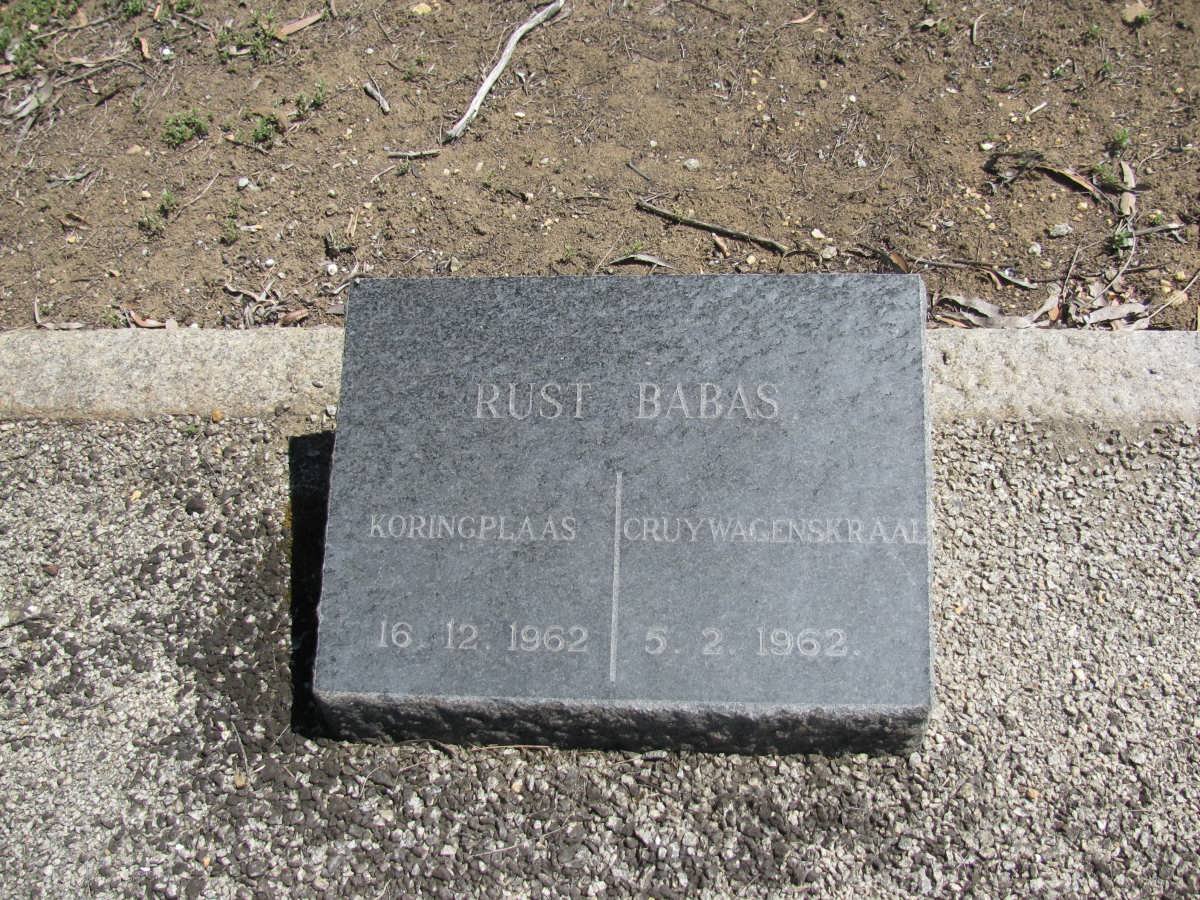 RUST Baba -1962 :: RUST Baba  -1962
