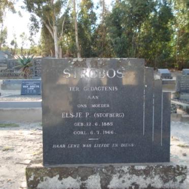 STROBOS Elsje P. nee STOFBERG 1885-1966