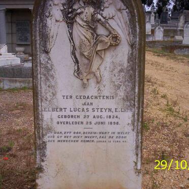 STEYN Elbert Lucas 1824-1898