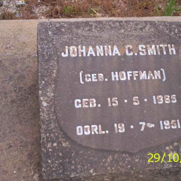 SMITH Johanna C. neé HOFFMAN 1865-1951