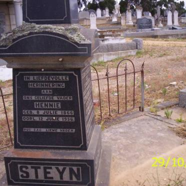 STEYN Hennie 1866-1956