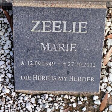 ZEELIE Marie 1949-2012