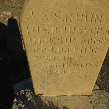 KUHN ? 1924-1925