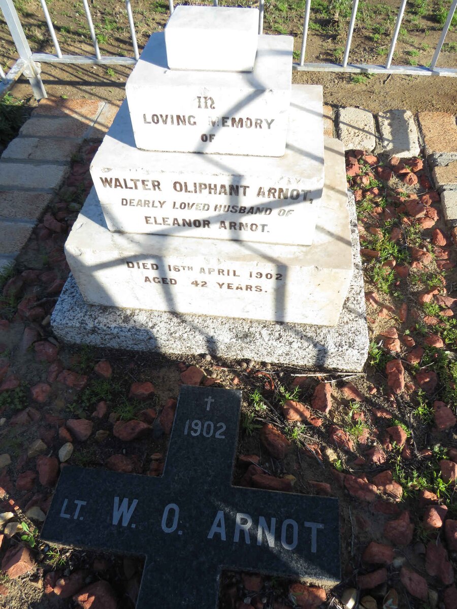 ARNOT Walter Oliphant -1902