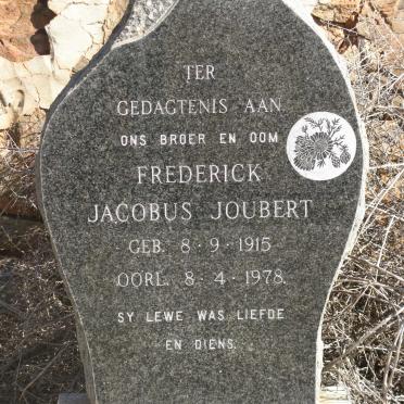 JOUBERT Frederick Jacobus 1915-1978