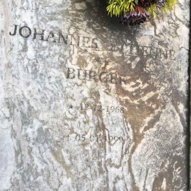 BURGER Johannes Ettienne 1968-1999