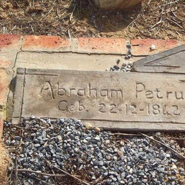 ZYL Abraham Petrus, van 1942-