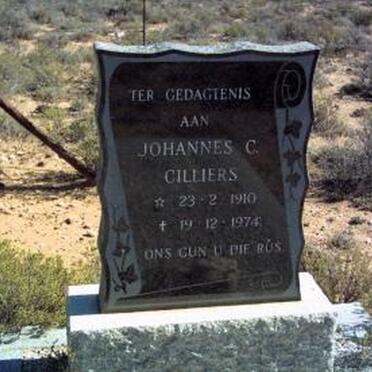 CILLIERS Johannes C. 1910-1974