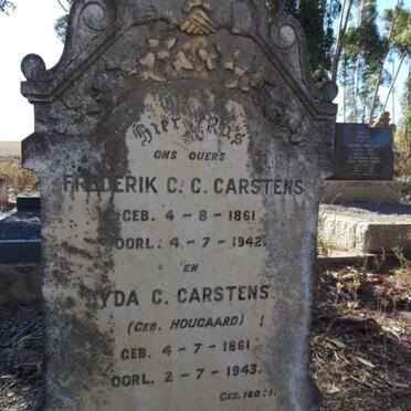 CARSTENS Frederik C.C. 1861-1942 & Yda C. HOUGAARD 1861-1943