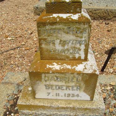 BEDEKER Gabriel -1934