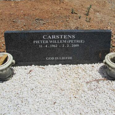 CARSTENS Pieter Willem 1962-2009