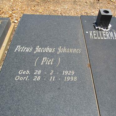 KELLERMAN Petrus Jacobus Johannes 1929-1998
