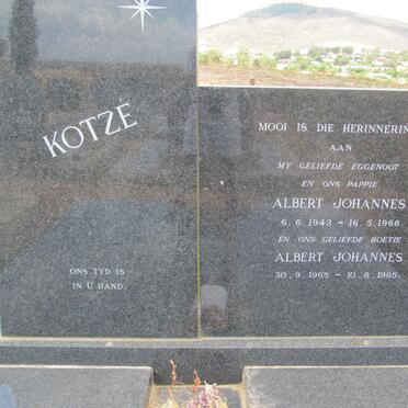 KOTZÉ Albert Johannes 1942-1968 :: KOTZÉ Albert Johannes 1965-1985