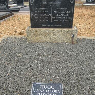 LATEGAN Alwyn Nicolaas 1891-1963 &amp; Anna Jacoba Elizabeth COETZEE 1898-1992