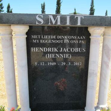 SMIT Hendrik Jacobus 1949-2012