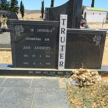 TRUTER Jan Andries 1914-1995