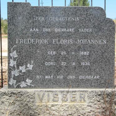 VISSER Frederick Floris Johannes 1882-1936