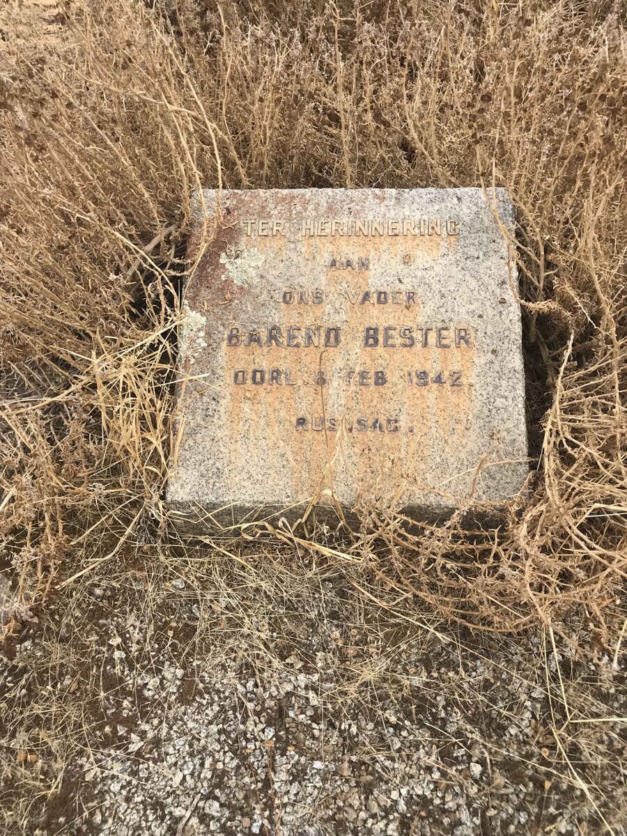 BESTER Barend -1942
