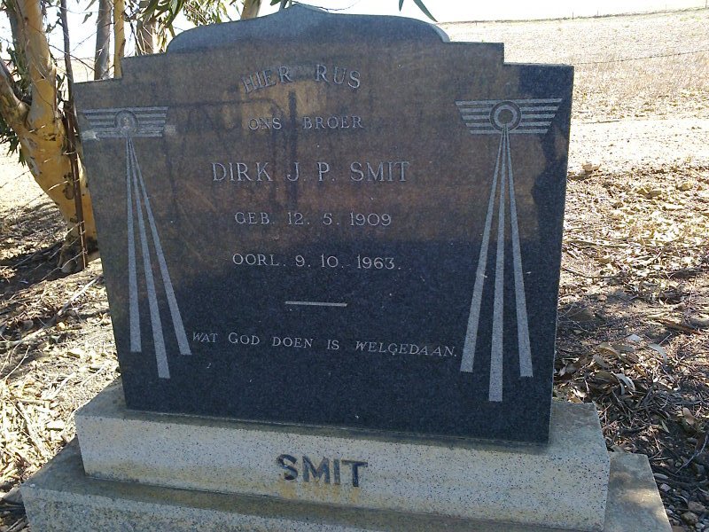 SMIT Dirk J.P. 1909-1963
