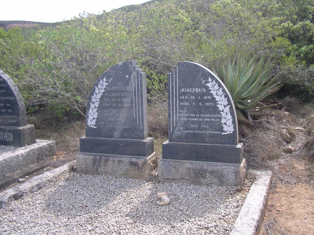 ? Josephus 1876-1957 & Maria ? OOSTHUIZEN ?-?
