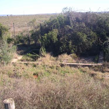 2. Unmarked graves inside the cemetery