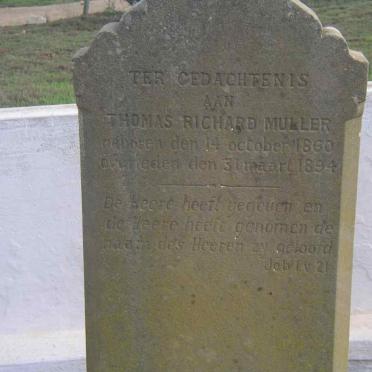 MULLER Thomas Richard 1860-1894