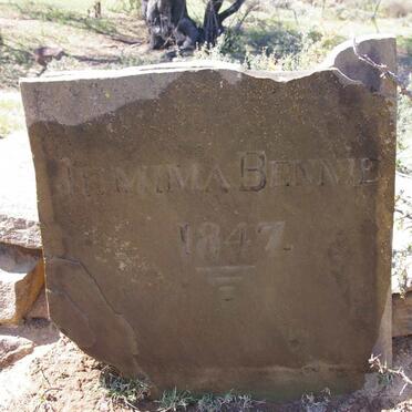 BENNIE Jemima -1847