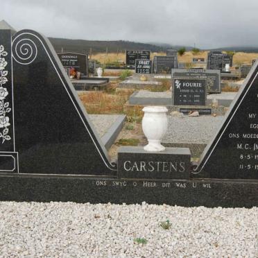 CARSTENS M.C. 1926-1988
