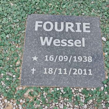 FOURIE Wessel 1938-2011