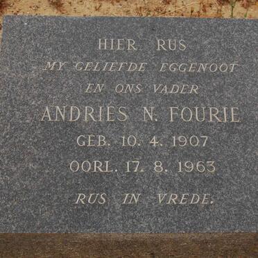 FOURIE Andries N. 1907-1963