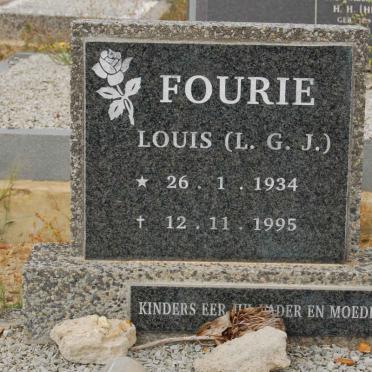 FOURIE L.G.J. 1934-1995