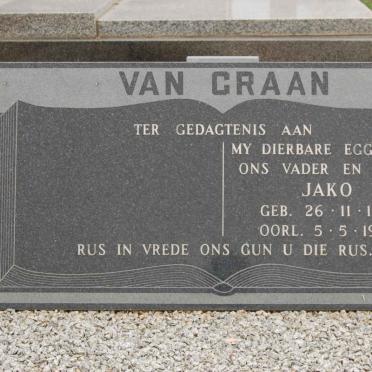 GRAAN Jako, van 1931-1993