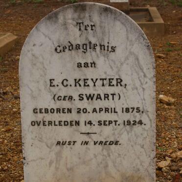 KEYTER E.C. nee SWART 1875-1924
